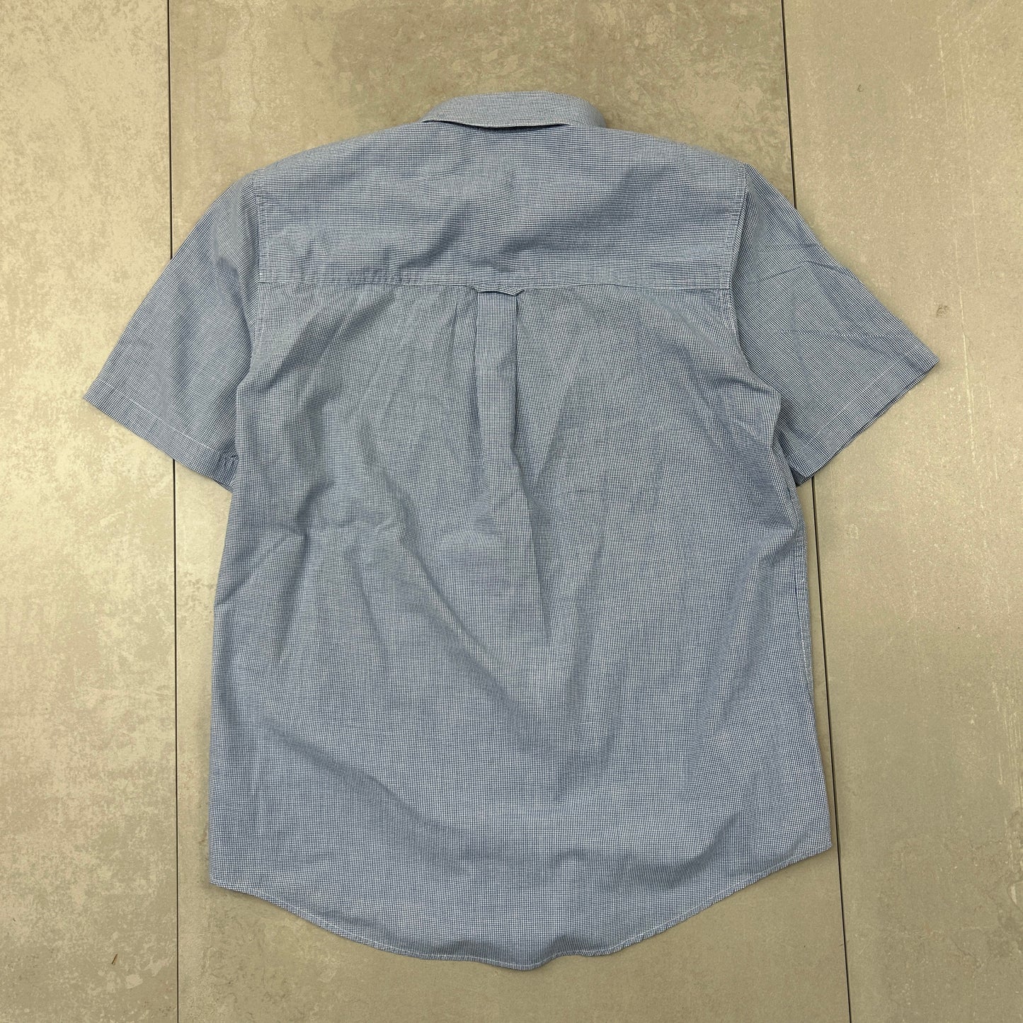 Vintage Chaps Ralph Lauren Blue Short Sleeve Shirt - M