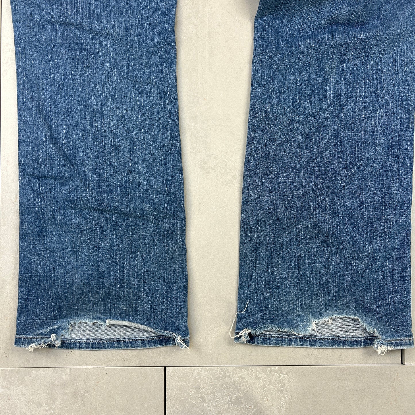 Vintage Wrangler Blue Straight Denim Workwear Jeans - 40