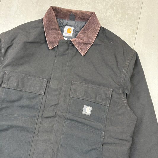 Vintage Carhartt Arctic Chore Black Workwear Jacket - L