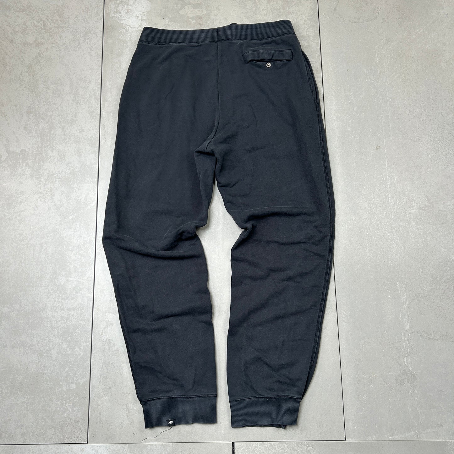 Vintage Nike Black Baggy Tracksuit Sweatpants Track Pants Bottoms - L