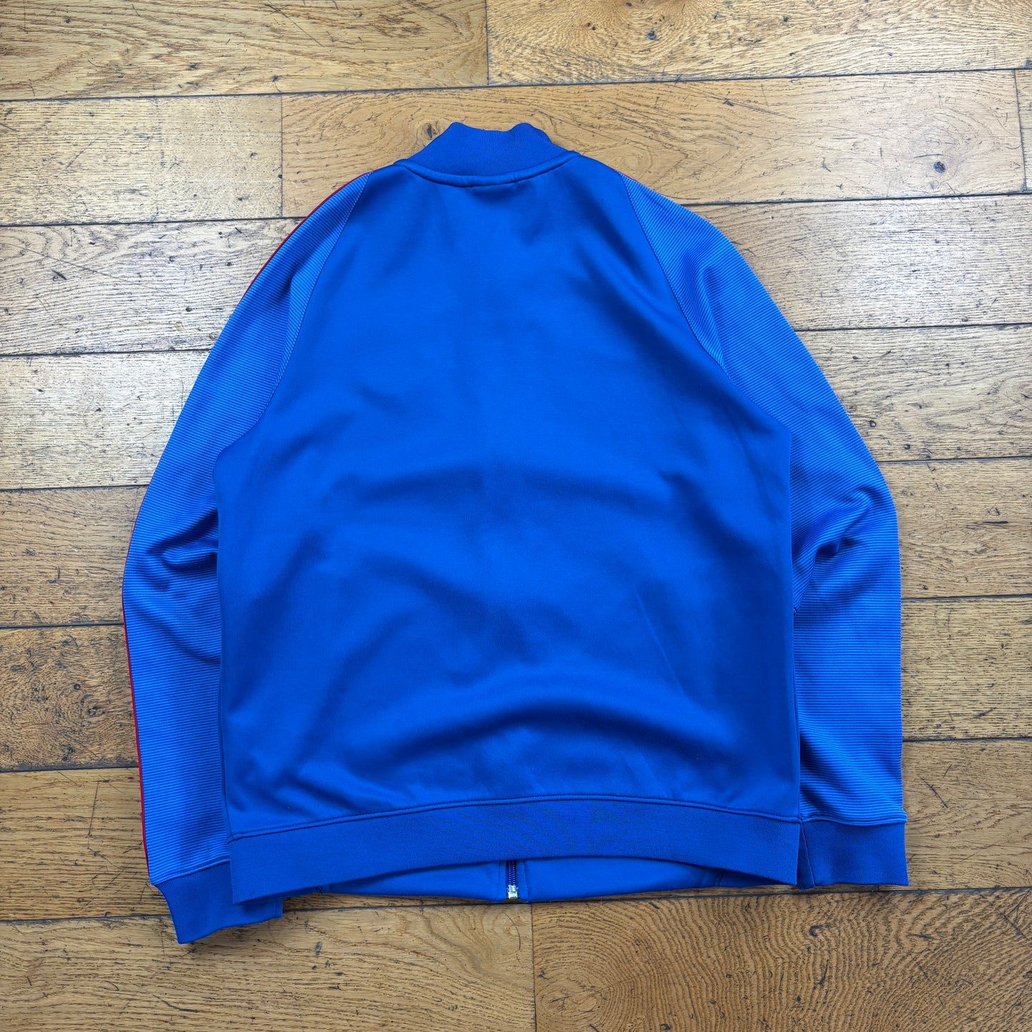 Vintage Nike Barcelona Blue Football Tracksuit Jacket - M