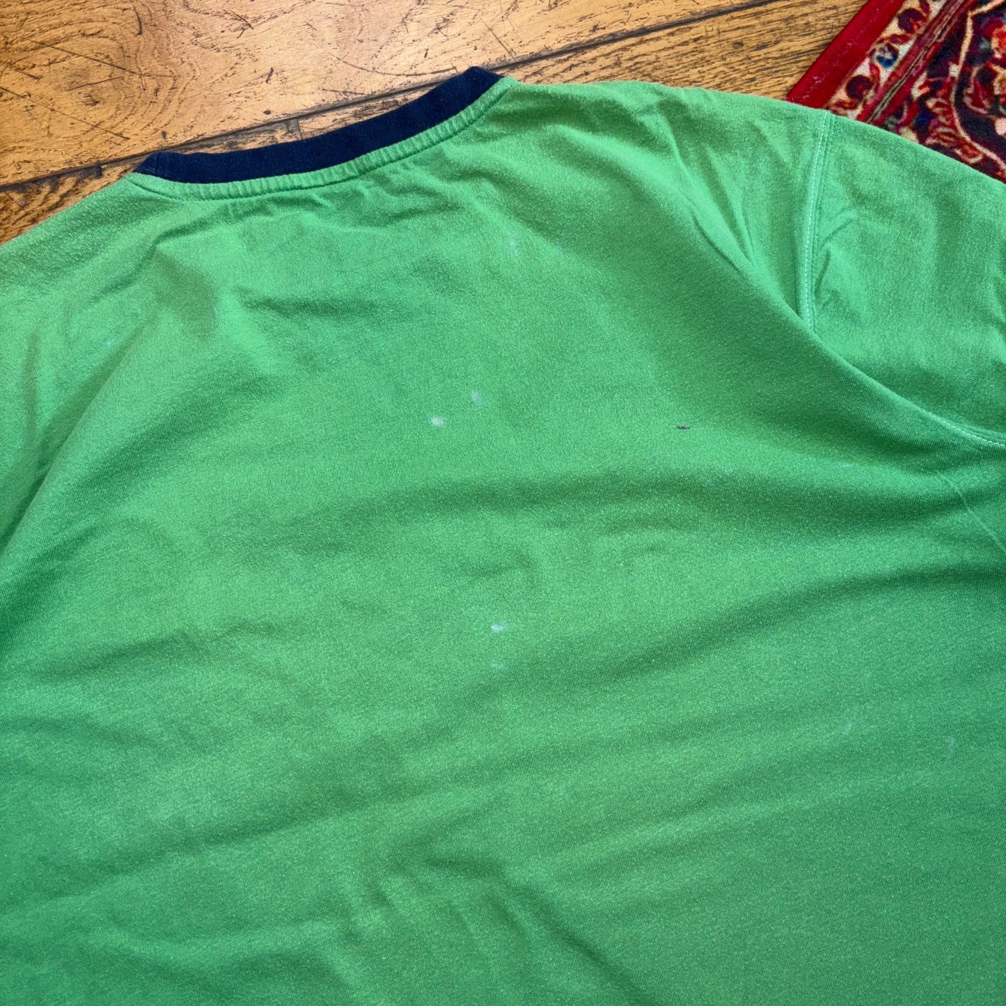 Hackney Nike White Green Graphic Football T-Shirt - XL