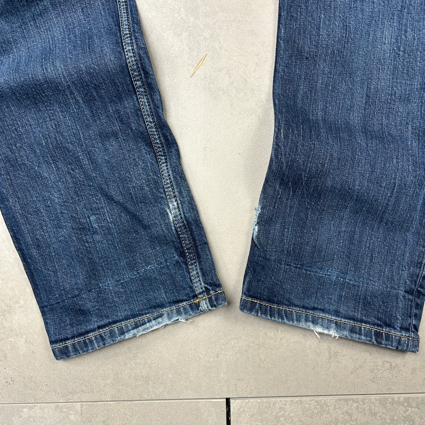 Vintage Carhartt Navy Workwear Carpenter Slim Jeans - 29