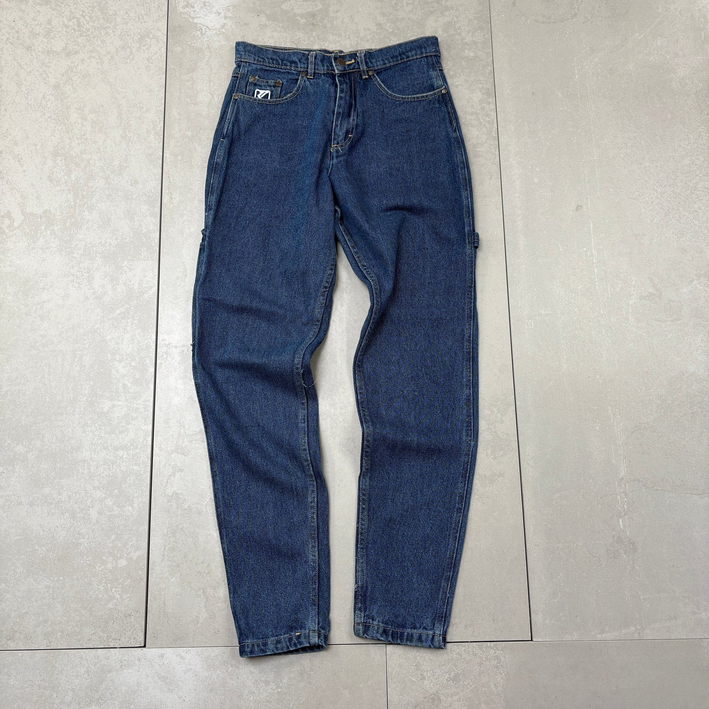 Vintage Karl Kani Embroidered Hip Hop Tapered Blue Jeans - 30