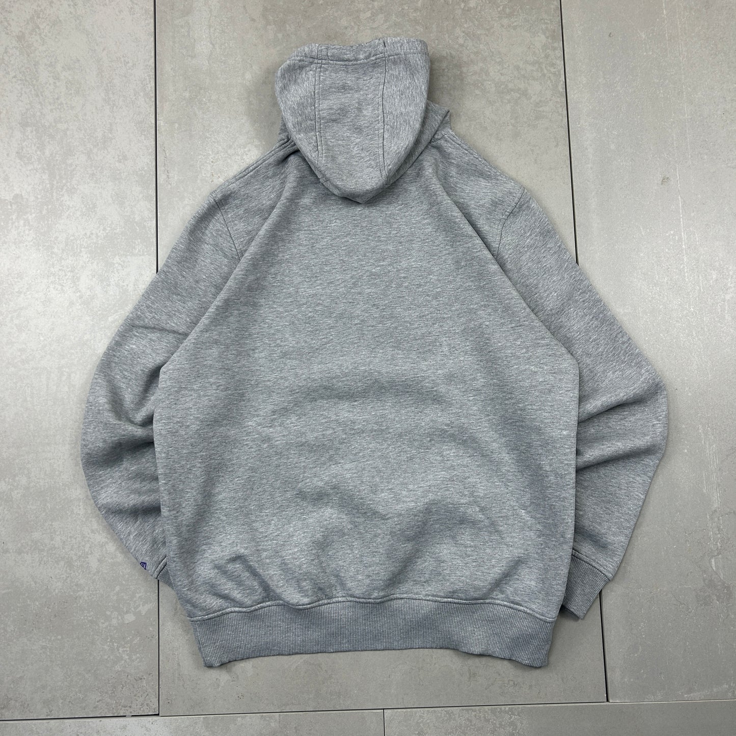 Vintage Lakers NBA Grey Hoodie Sweatshirt - L