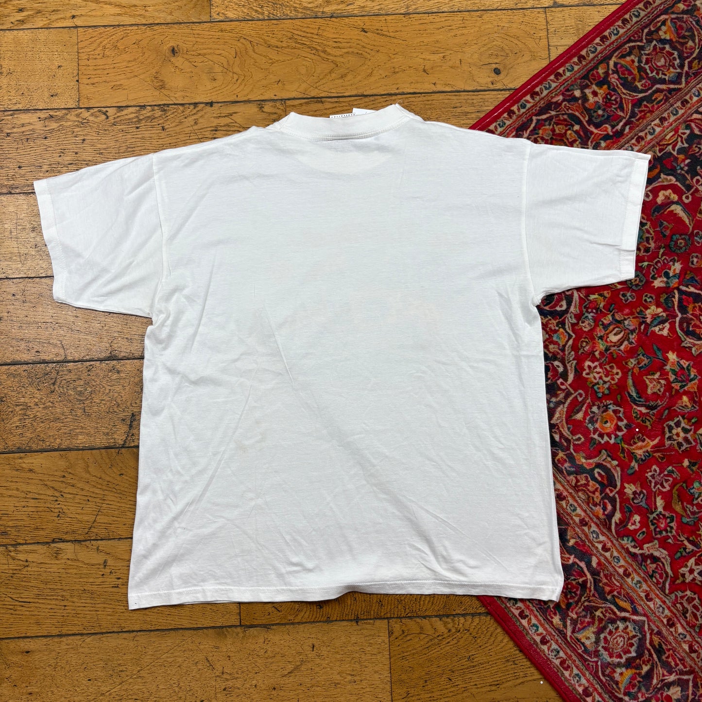 Vintage 2001 Carribean White Graphic T-Shirt - L