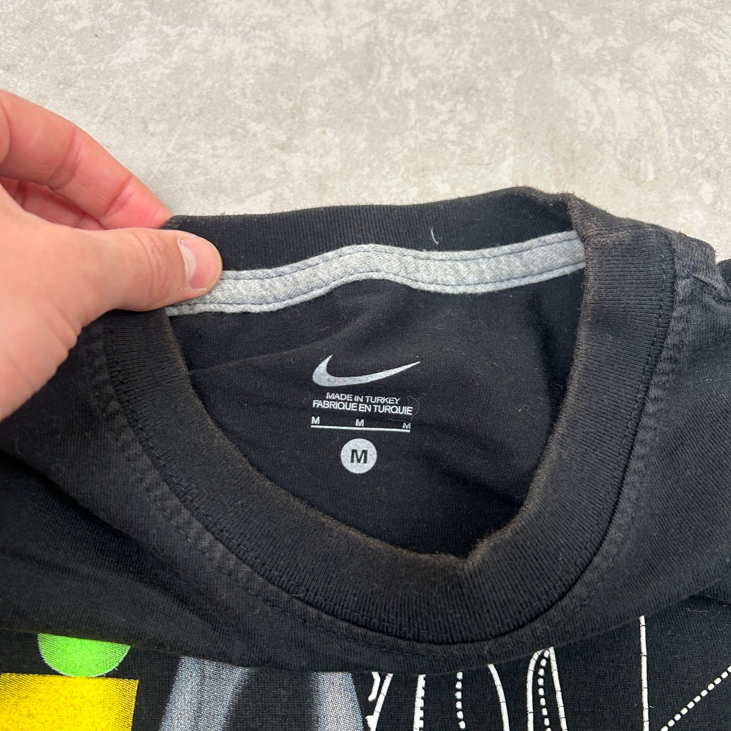 Vintage Nike Air Max Black Graphic T-Shirt - S