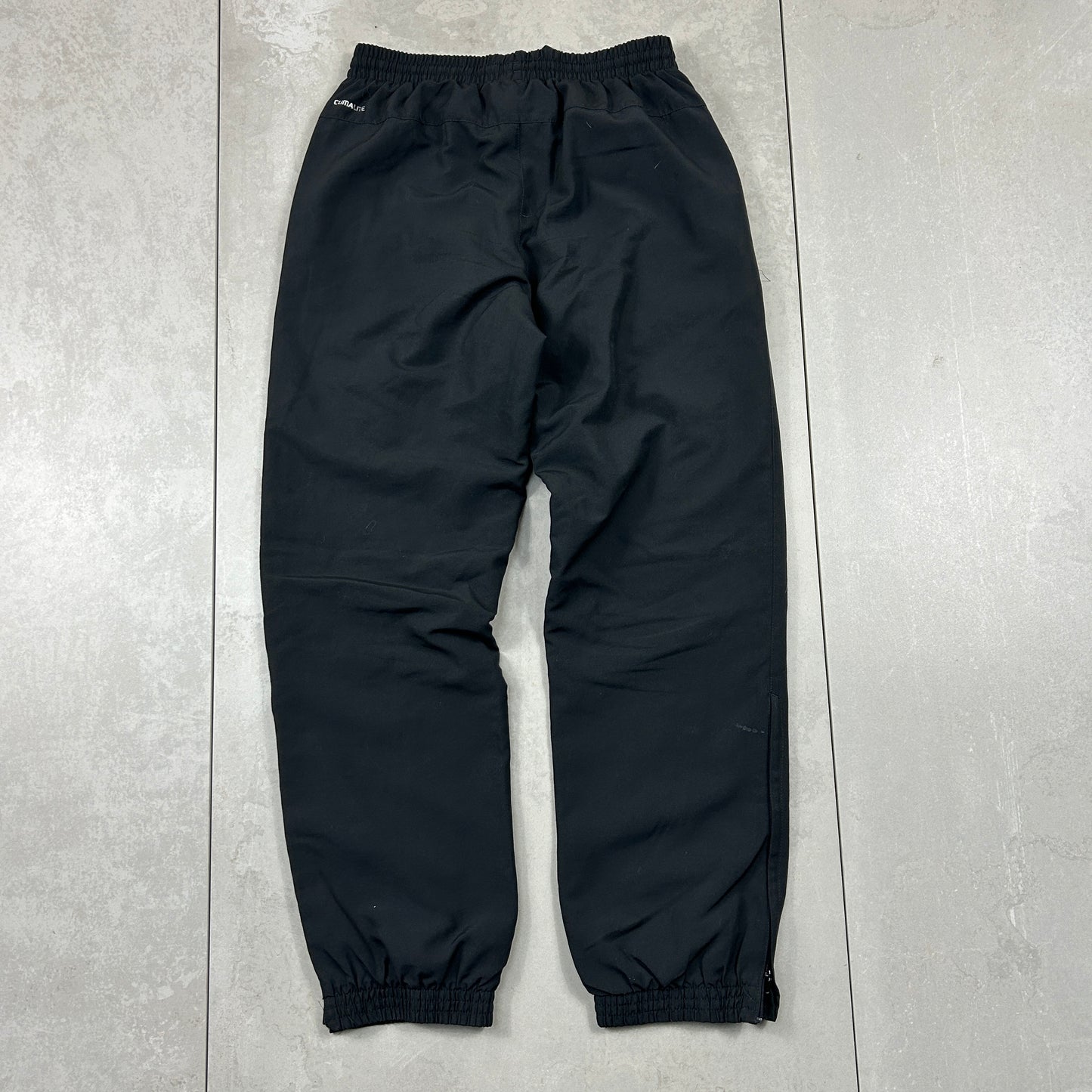 Vintage Adidas Black Baggy Tracksuit Sweatpants Track Pants Bottoms - XS