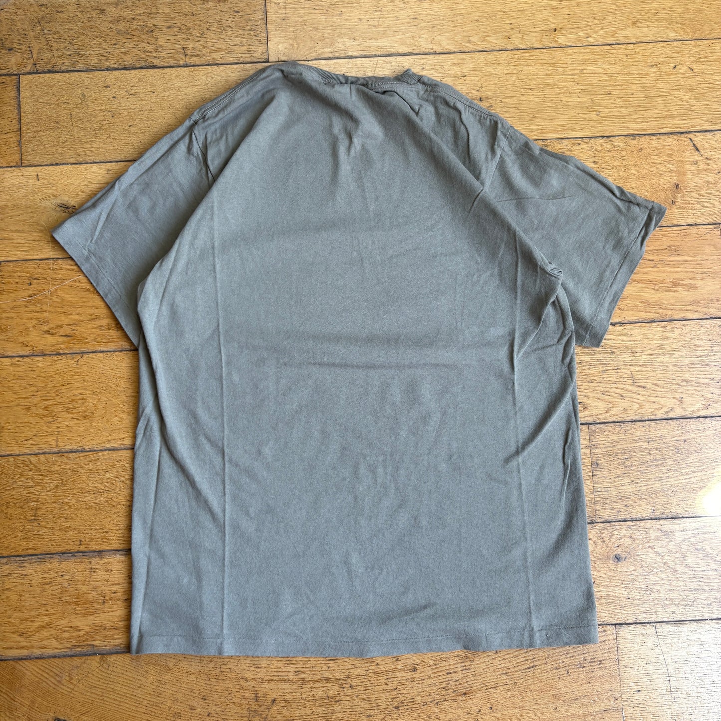 Vintage 1998 Funny Beer Slogan Single Stitch Grey Graphic T-Shirt - M