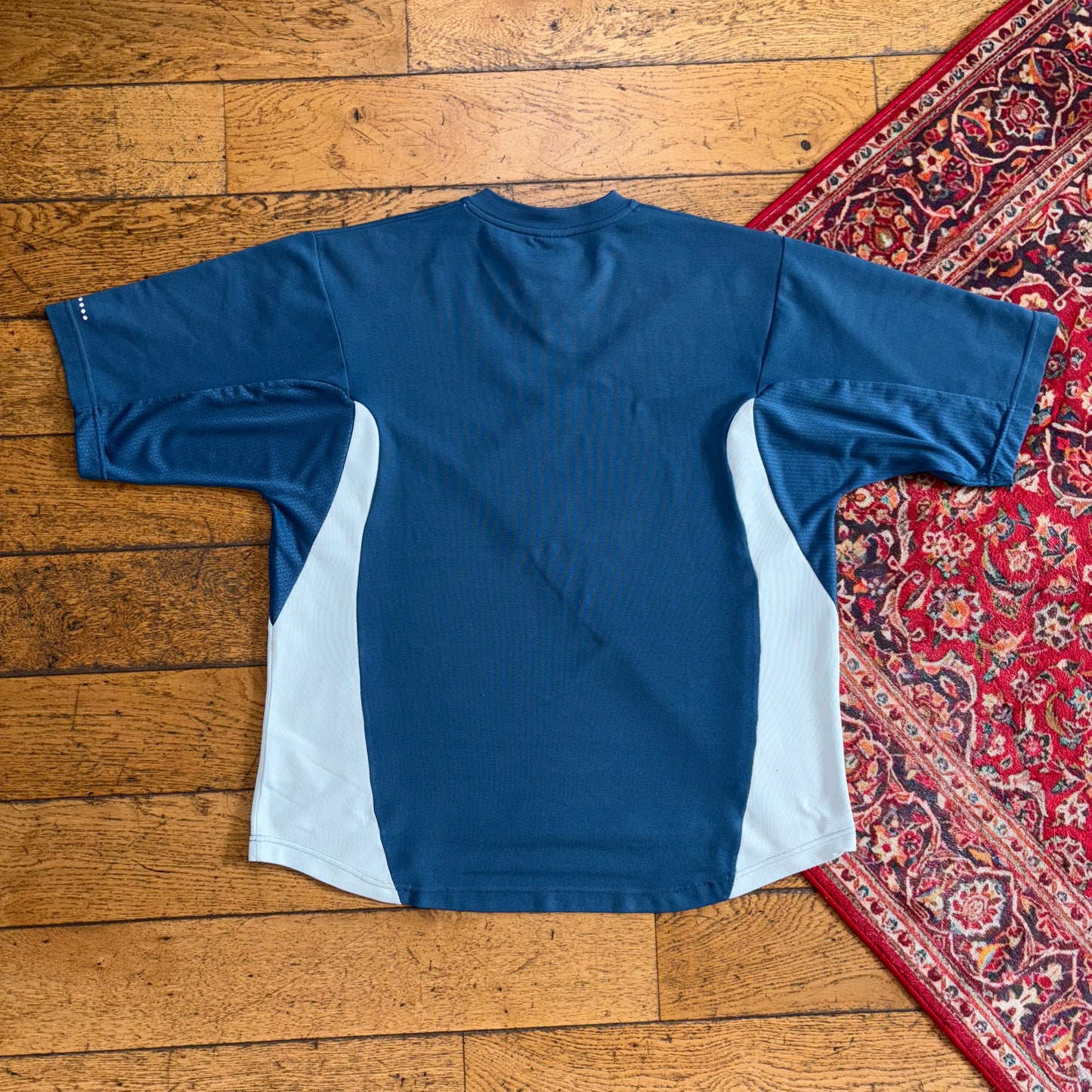 Vintage Nike Swoosh Sports Blue 00s Y2K T-Shirt - L