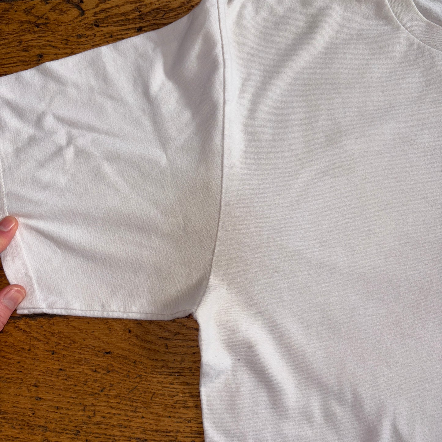 Vintage Stussy White Graphic T-Shirt - S