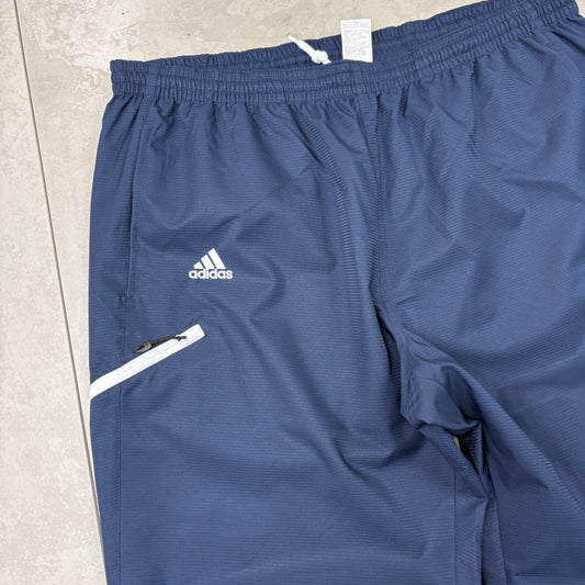 Vintage Adidas Navy Baggy Tracksuit Sweatpants Track Pants Bottoms - XL
