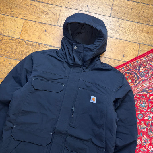 Vintage Carhartt Black Active Parka Jacket Coat - L