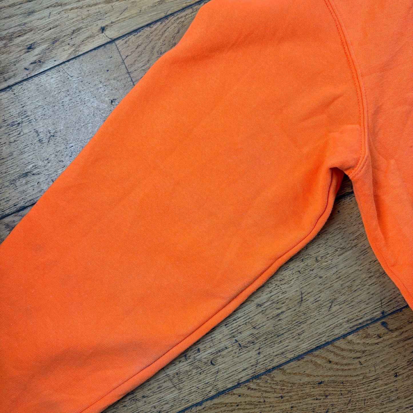 Vintage Carhartt Womens Orange Hoodie Sweatshirt - XL