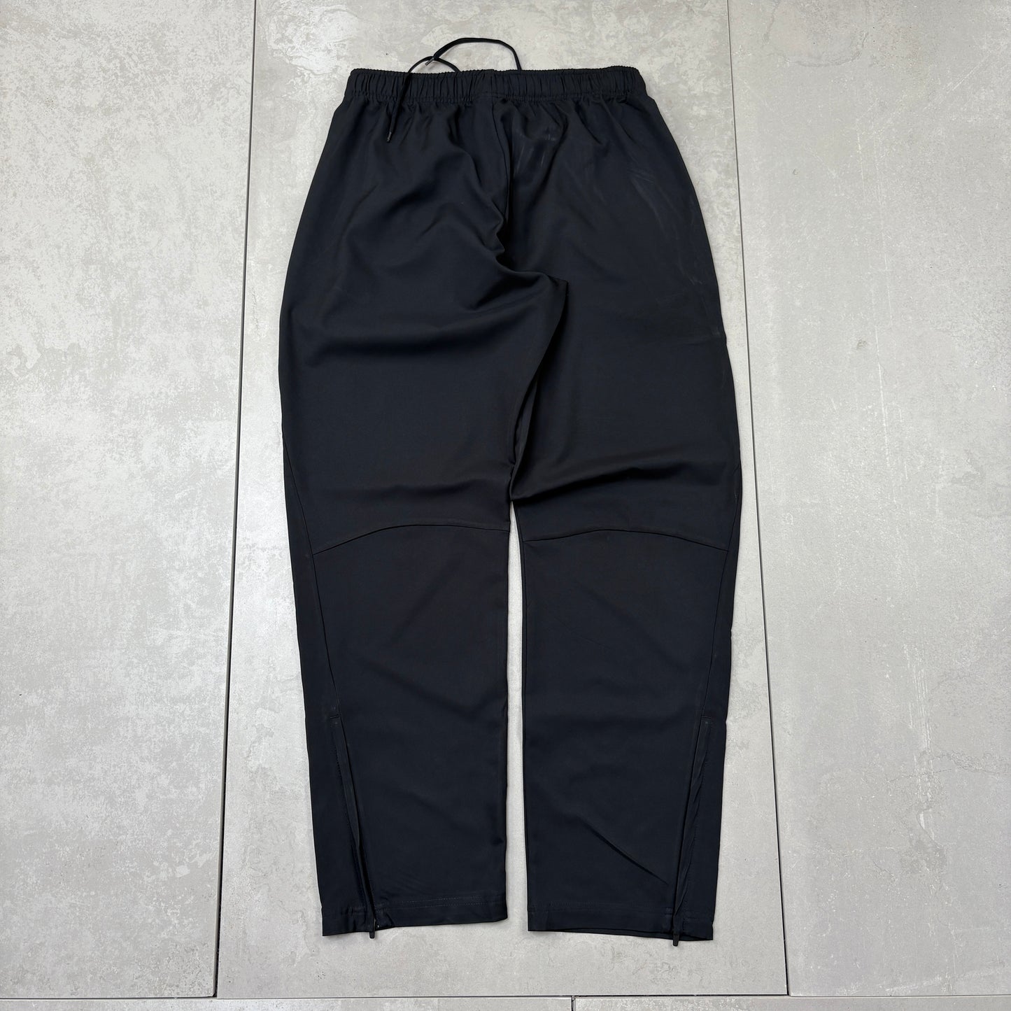Vintage Nike Black Baggy Tracksuit Sweatpants Track Pants Bottoms - M