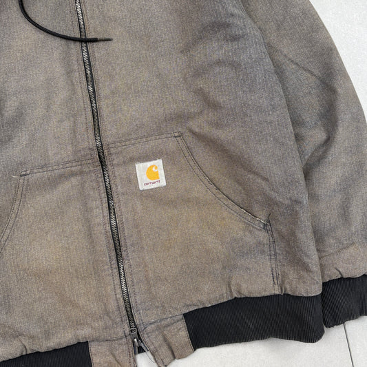 Vintage Carhartt Grey Active Workwear Jacket - L