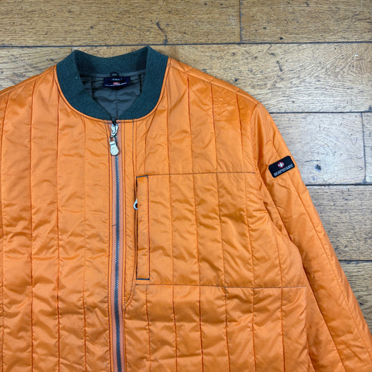 Vintage Murphy and Nye Orange Quilted Puffer Jacket - XL