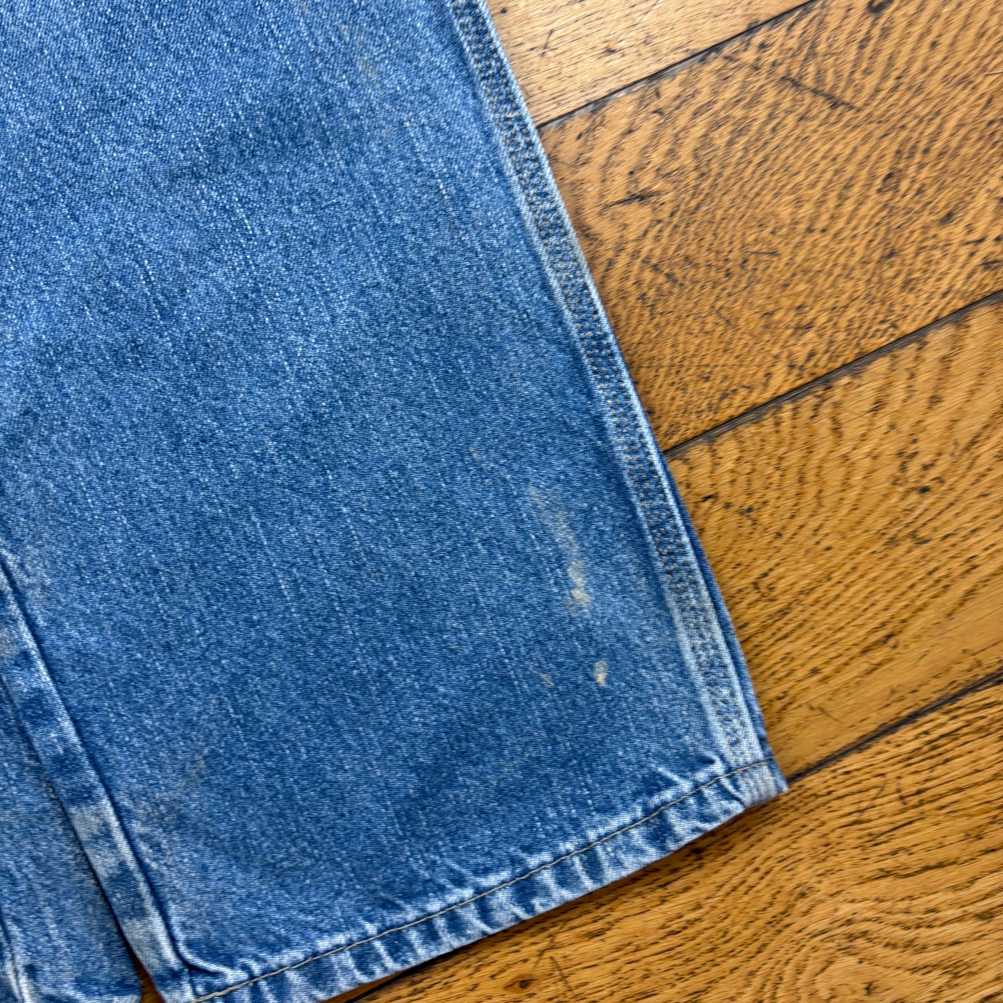 Vintage Dickies Blue Workwear Carpenter Baggy Jeans - 36