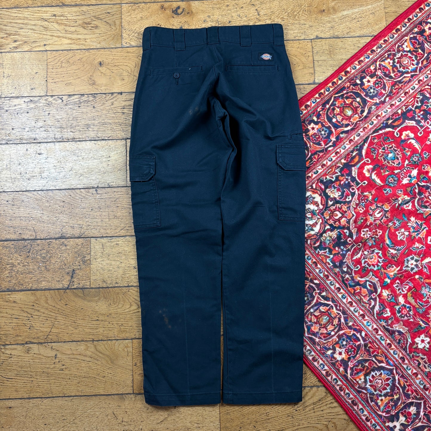 Vintage Dickies 874 Skate Black Trousers - 28
