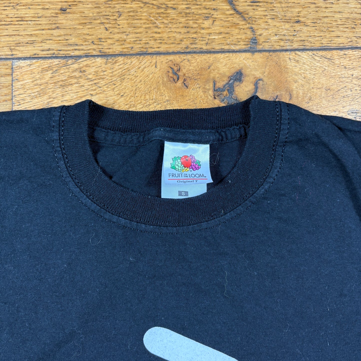 Vintage Funny I Love Sushi Black Graphic T-Shirt - XS