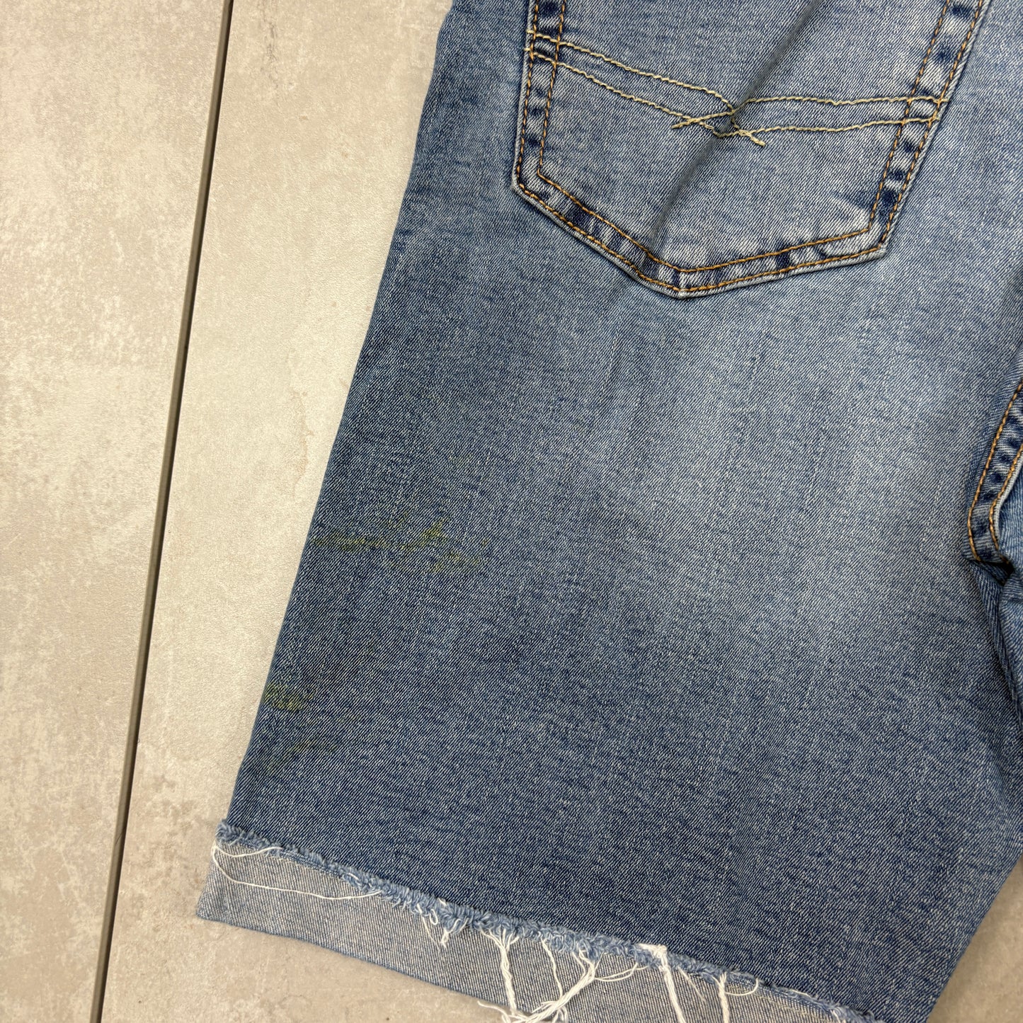Vintage Levis Blue Denim Shorts - 30