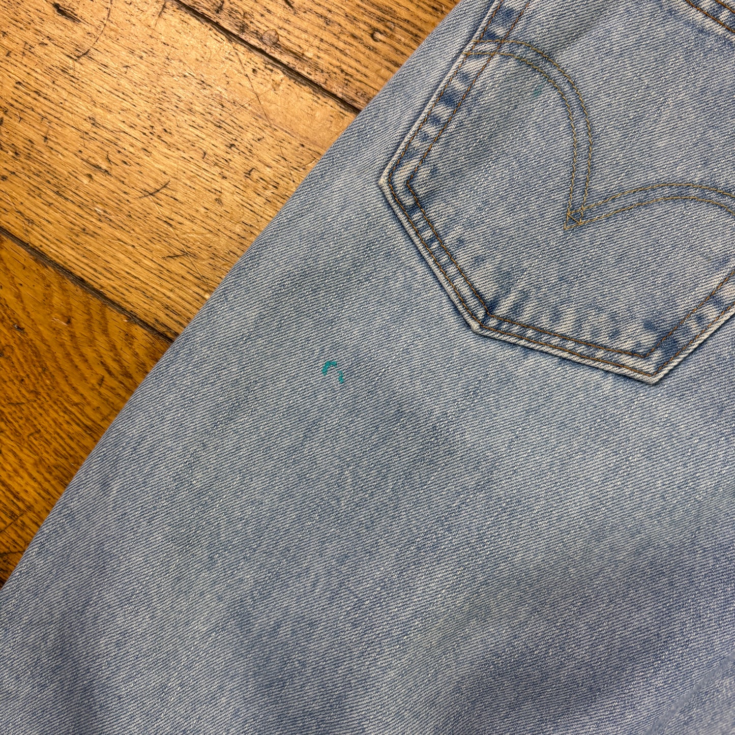 Vintage Levis 505 Straight Blue Denim Jeans - 34