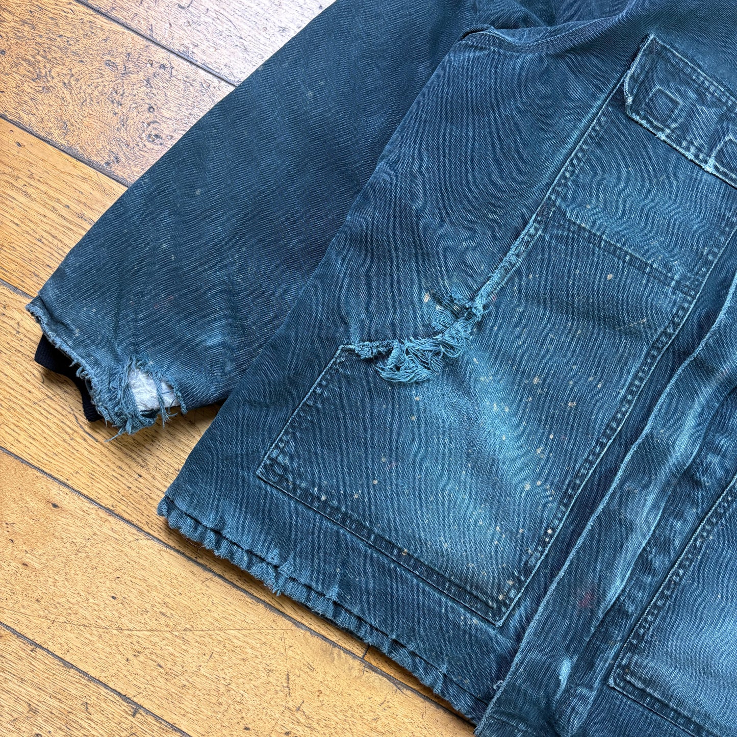 Vintage Carhartt Black Arctic Chore Workwear Jacket - XL