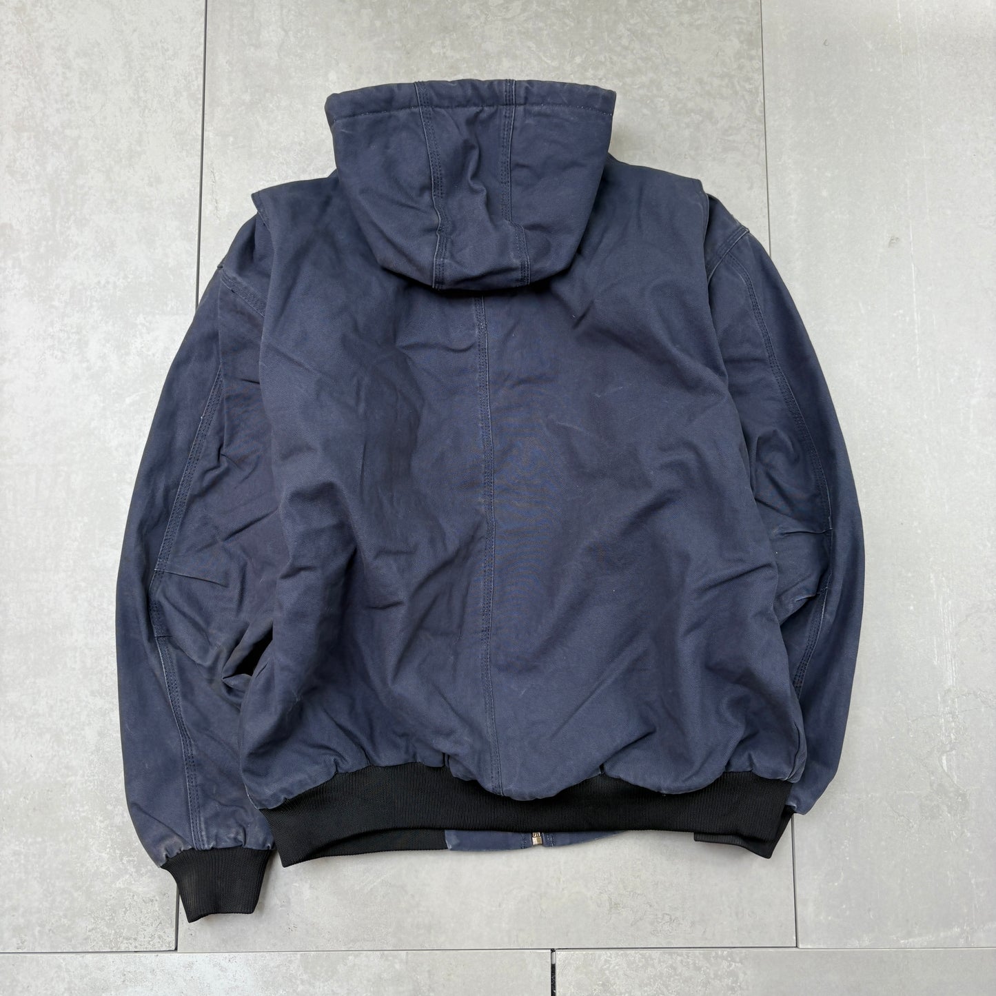 Vintage Carhartt Navy Active Workwear Jacket - XL