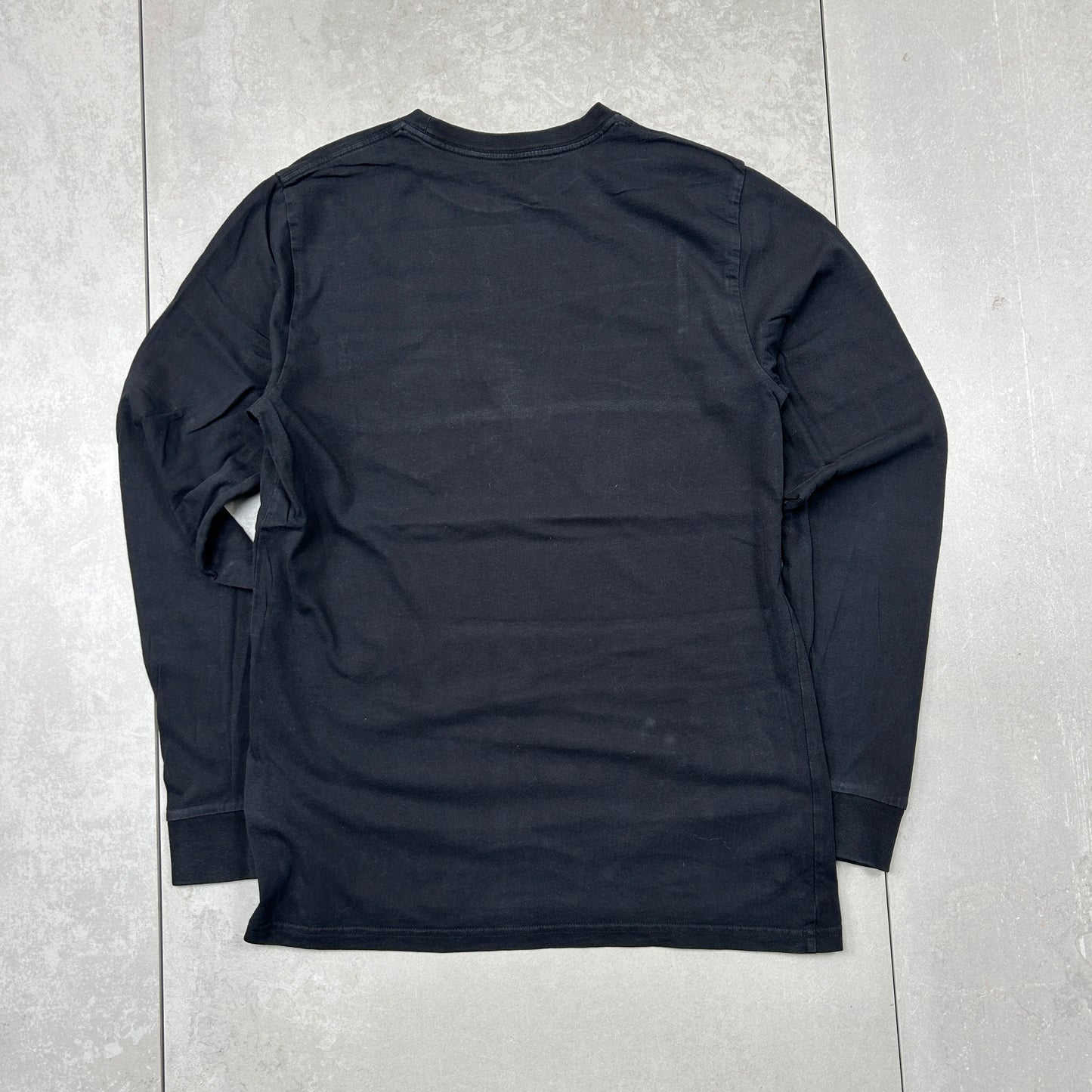 Vintage Carhartt Black Long Sleeve Pocket Workwear T-Shirt - S