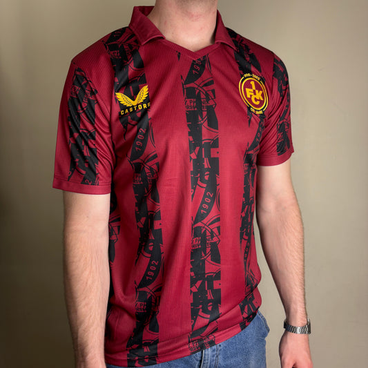 FC Kaiserslautern 2025 Red Black Germany Football Polo Shirt - S