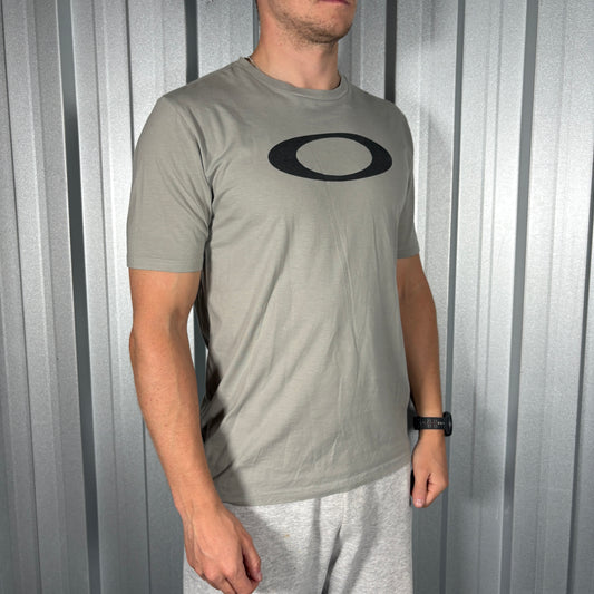 Oakley Grey Graphic T Shirt - S