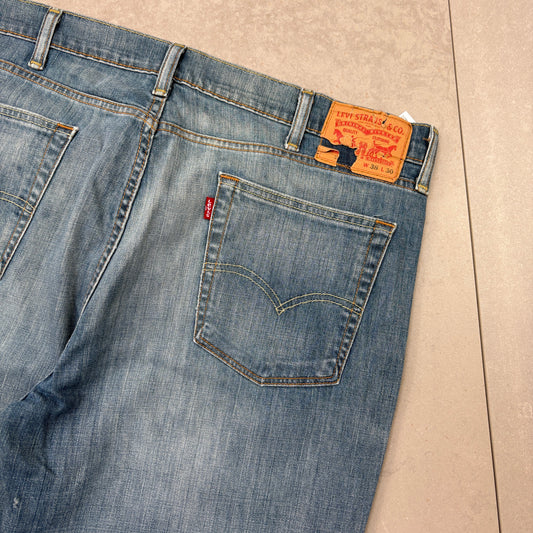 Vintage Levis Blue Denim Shorts - 38