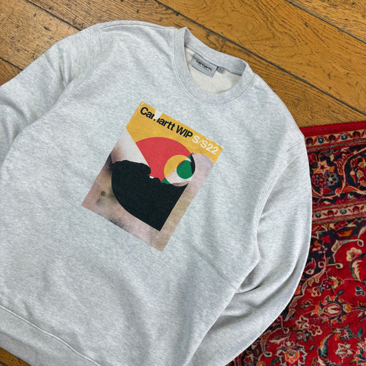 Carhartt WIP Grey Sweatshirt - S