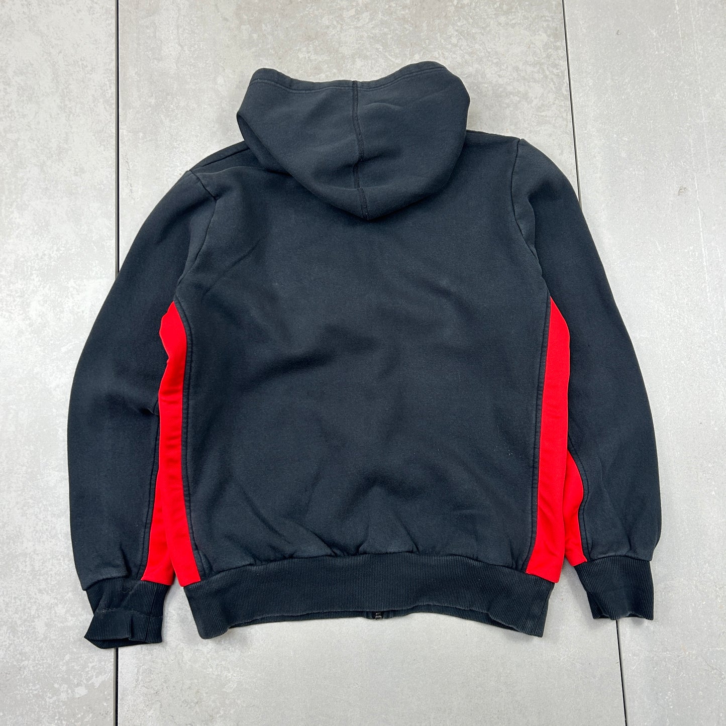 Vintage Bournemouth Embroidered Zip Hoodie Sweatshirt - M