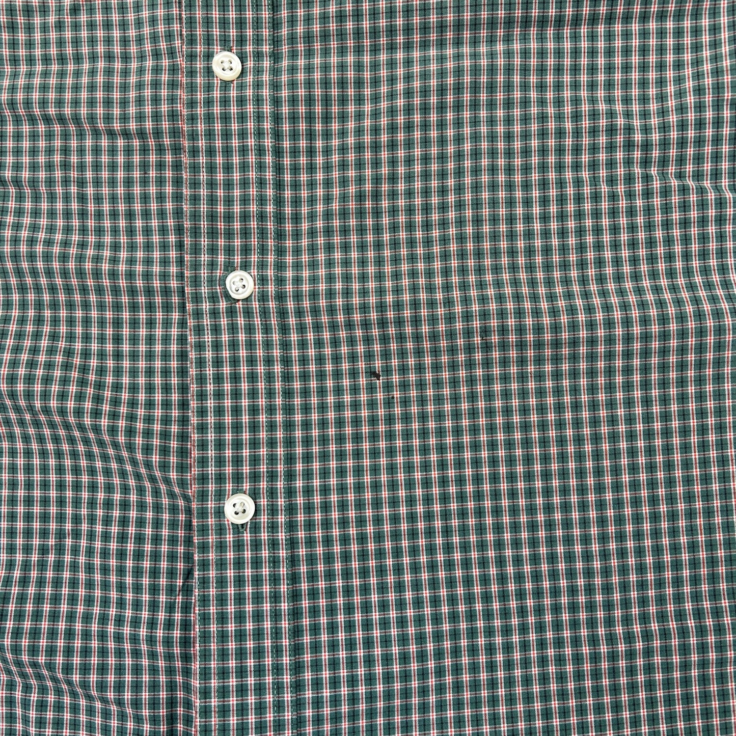 Vintage Chaps Ralph Lauren Embroidered Green Shirt - XXL