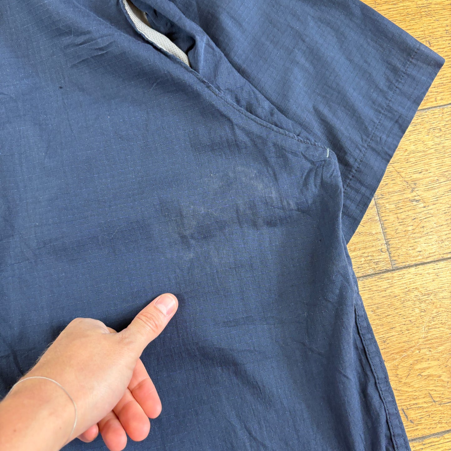 Vintage Carhartt Navy Workwear Short Sleeve Shirt - XL