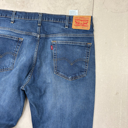 Vintage Levis 569 Baggy Blue Denim Jeans - 40