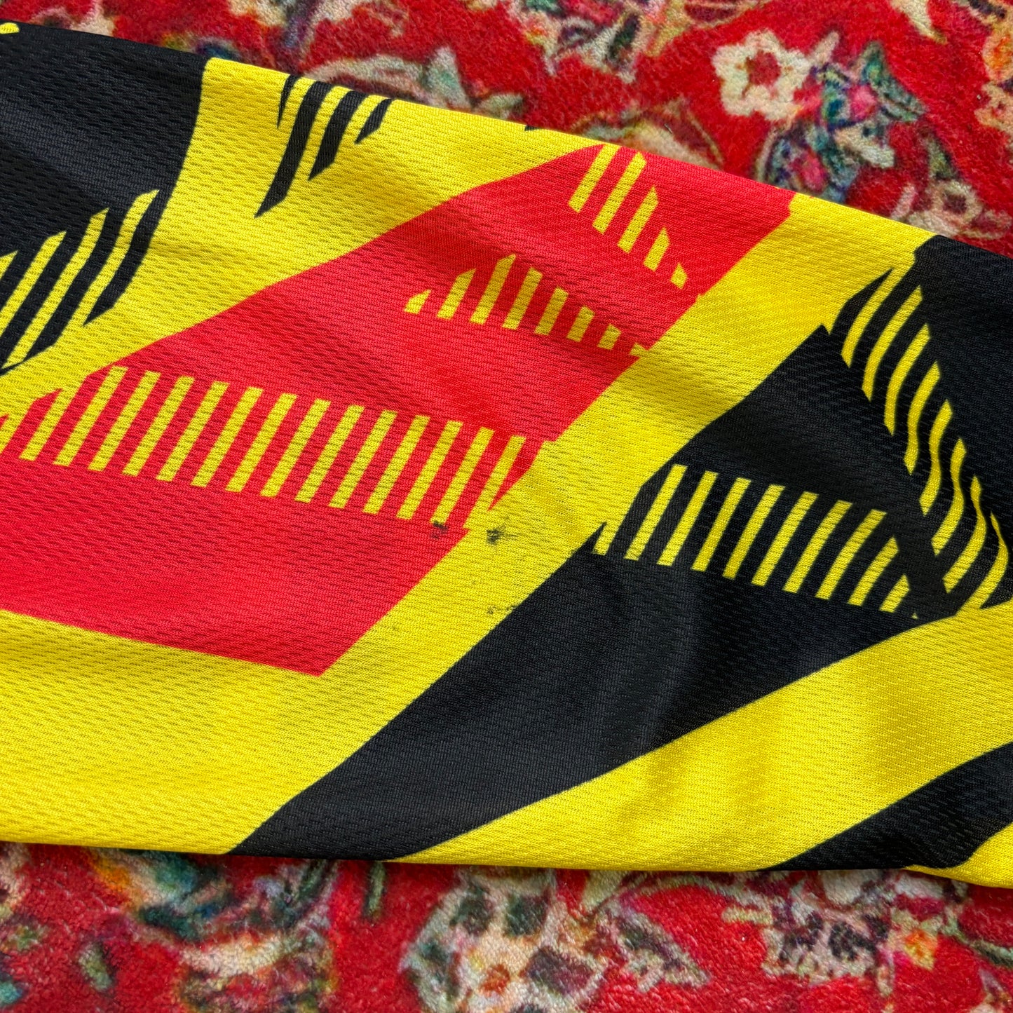 Vintage Graphic Yellow Motorbike Cycling Racing Long Sleeve T-Shirt - L