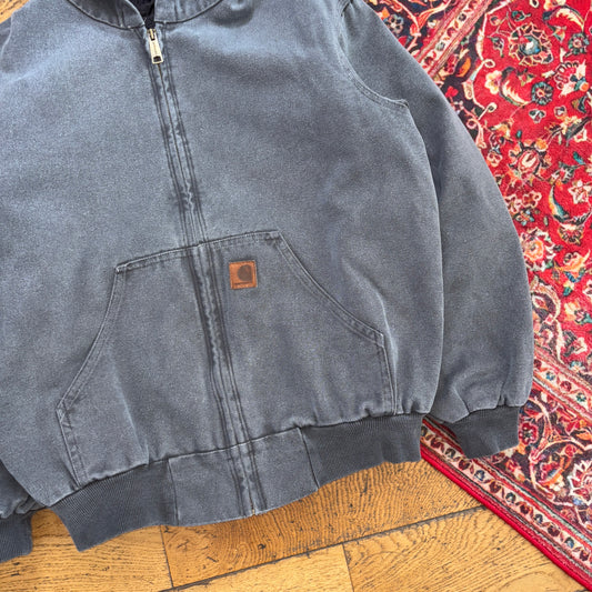 Vintage Carhartt Grey Active Workwear Jacket - M