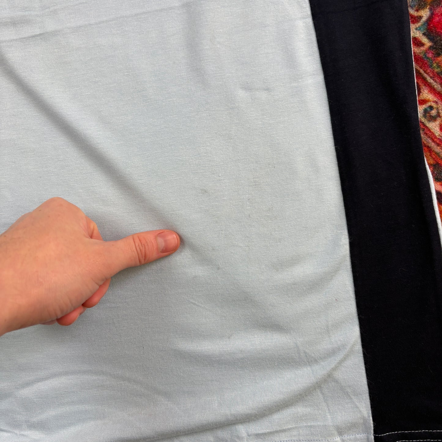 Vintage Energie Blue Raglan Skate Graphic T-Shirt - S