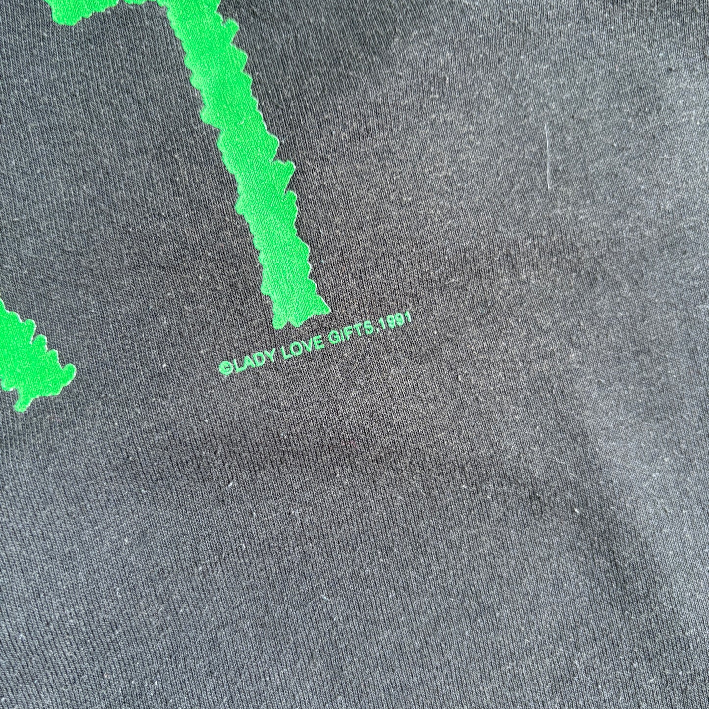 Vintage 1991 Funny Slogan Single Stitch Black Graphic T-Shirt - XL
