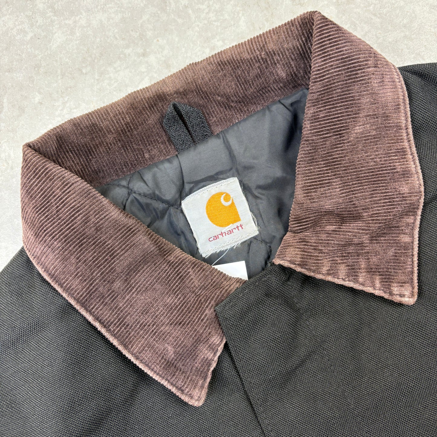 Vintage Carhartt Arctic Chore Black Workwear Jacket - L