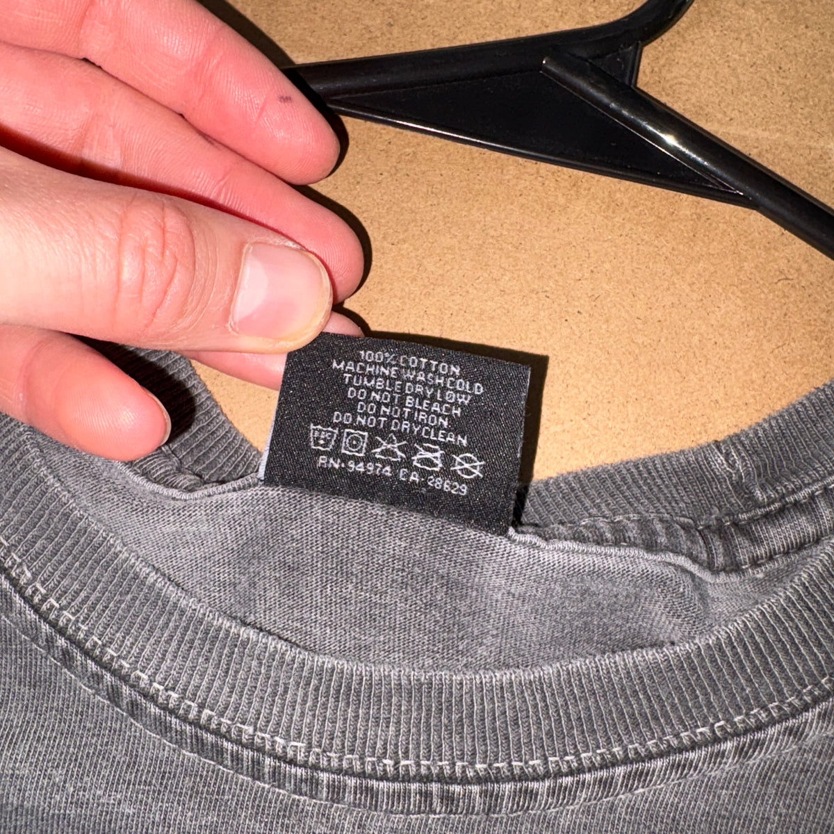 Stussy Grey 8 Ball Graphic T Shirt - L