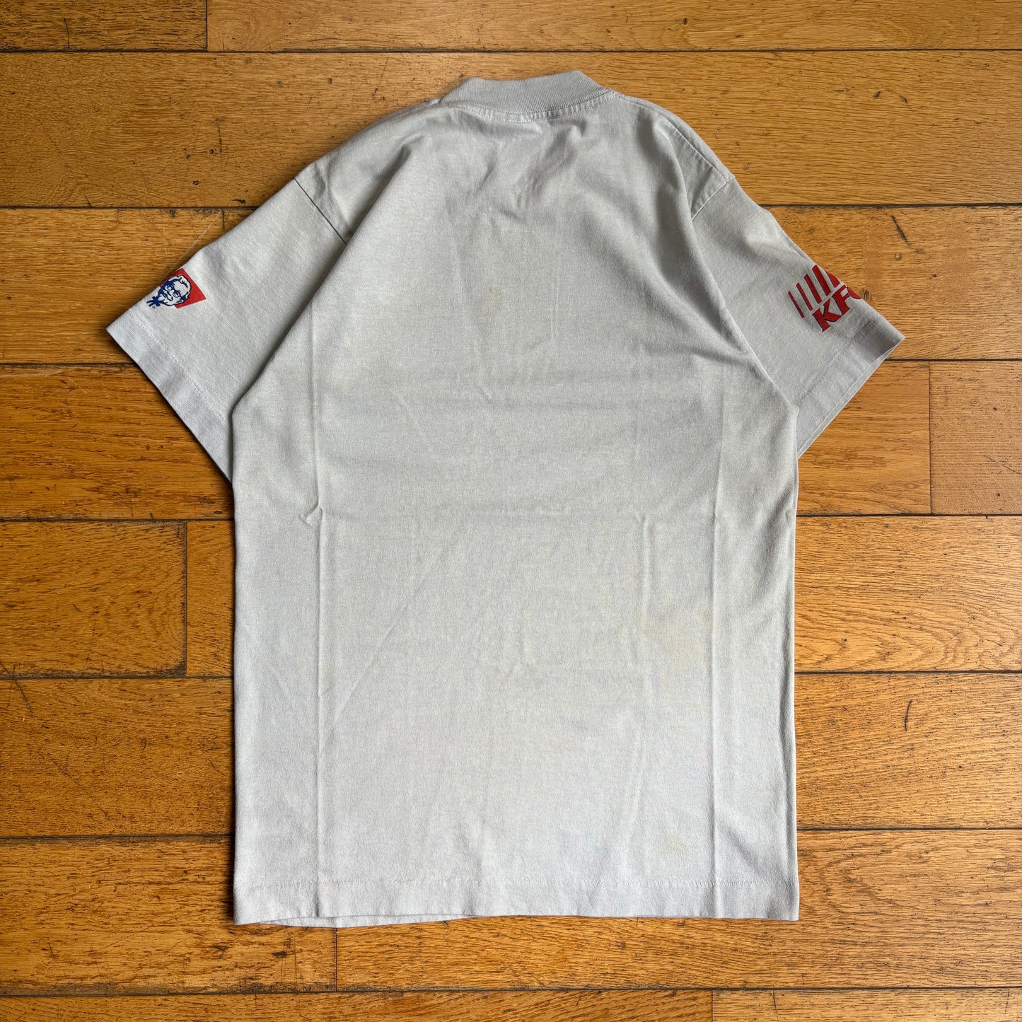 Vintage 90s KFC Single Stitch Grey Graphic T-Shirt - XS