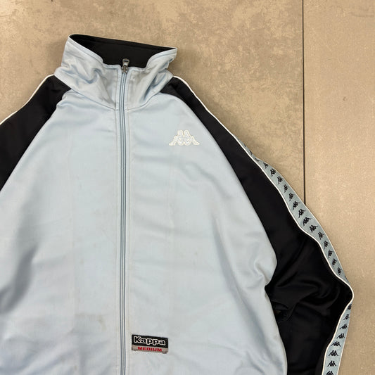 Vintage Kappa Blue Tracksuit Track Shell Windbreaker Jacket - M