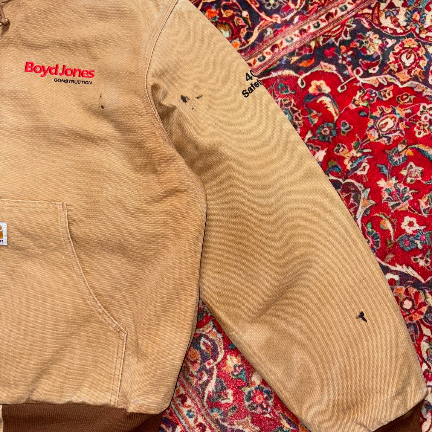 Vintage Carhartt Brown Active Workwear Jacket - L