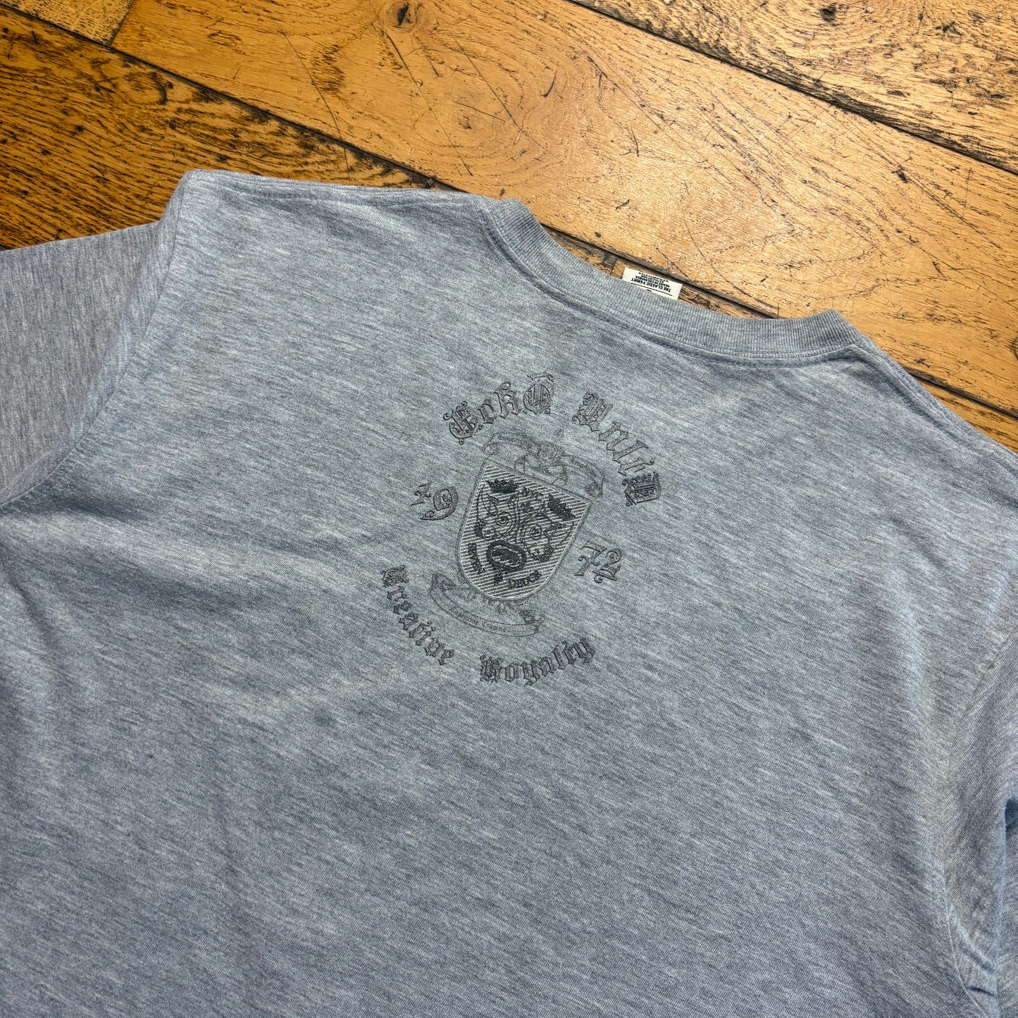 Vintage Ecko Unltd Grey Hip Hop Graphic T-Shirt - L