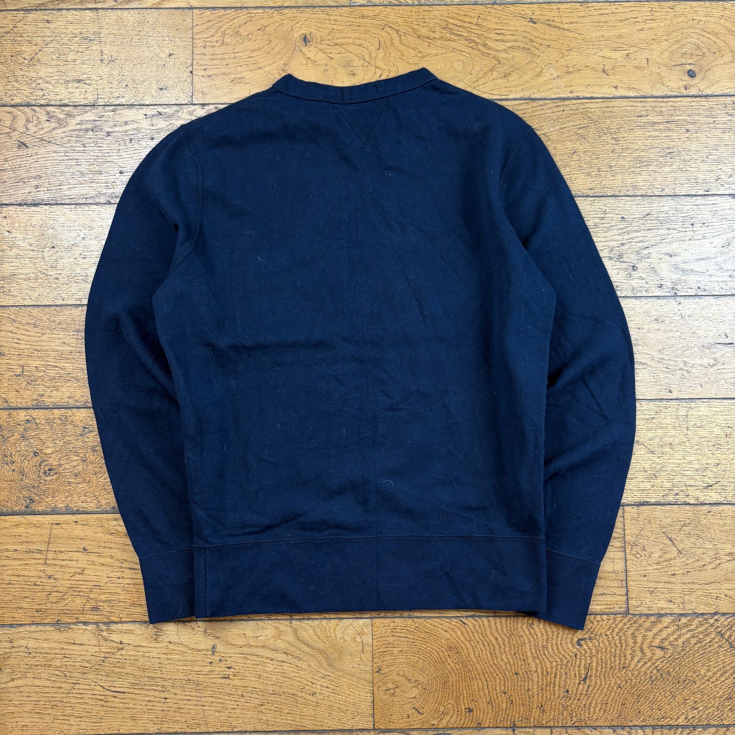 Vintage Ralph Lauren Navy Embroidered Sweatshirt - S