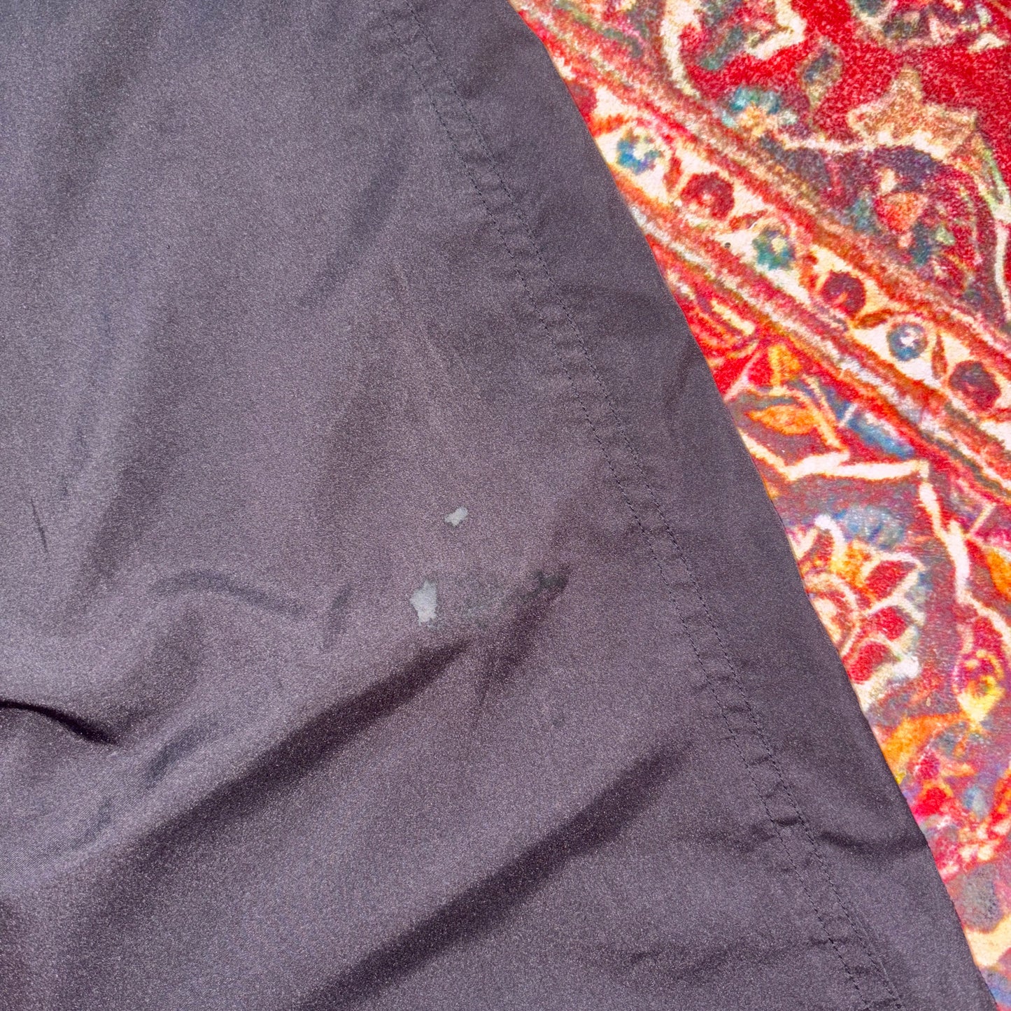 Vintage Adidas Black Baggy Tapered Tracksuit Track Pants Bottoms - 32