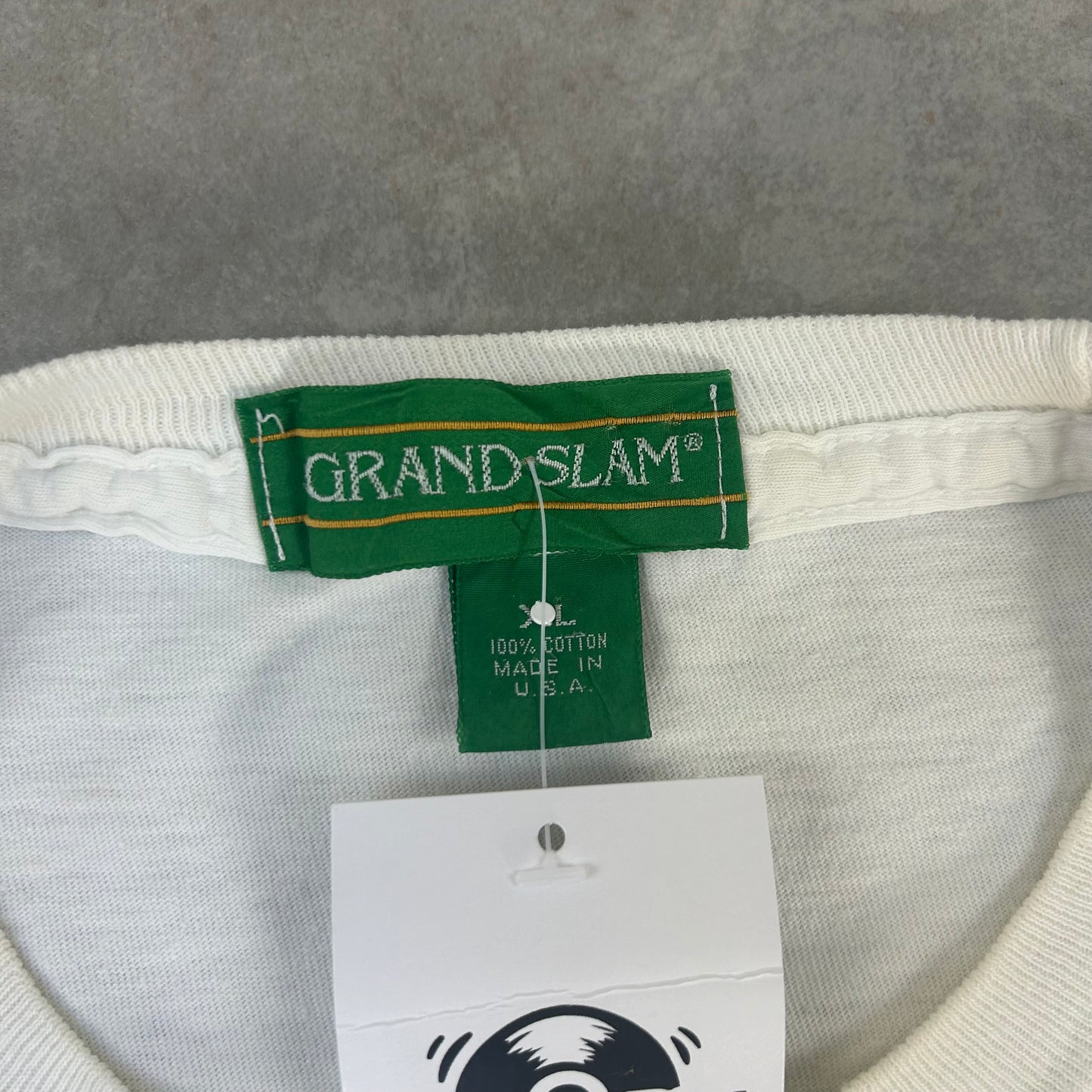 Vintage Single Stitch Golf Penguin Boxy White T-Shirt - XL